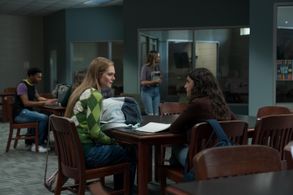 Elle Fanning and Ella Rubin in The Girl from Plainville (2022)