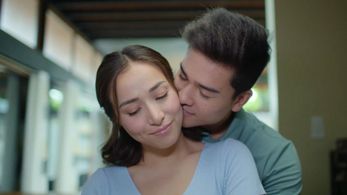 Cristine Reyes and Marco Gumabao in Minsan pa nating hagkan ang nakaraan (2023)