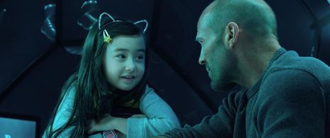 Still of Sophia Cai in The MEG with Jason Statham