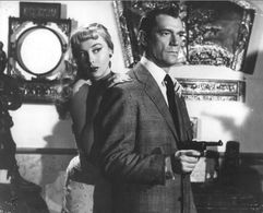 Eddie Constantine and Dominique Wilms in Poison Ivy (1953)