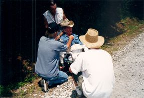 Brian C. Smith and S.D. Stephens in Cheerleader Autopsy (2003)