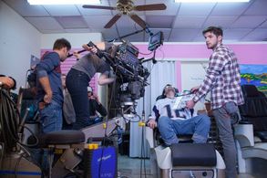 John Khinda behind the scenes of Polish (2015)