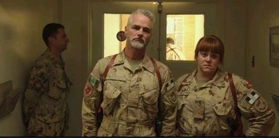 Paul Gross and Nikki Duval in Hyena Road