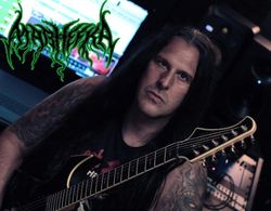 In the studio with musician Donnie Marhefka.