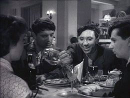 Yuri Belov, Yuriy Nikulin, and Nadezhda Rumyantseva in Unamenables (1959)