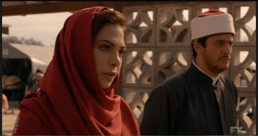 Kal Naga and Moran Atias in Tyrant (2014)