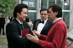 John Cusack, Oliver Platt, and Menno Meyjes in Martian Child (2007)