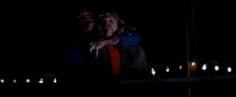 Paul Drake and Sondra Locke in Sudden Impact (1983)