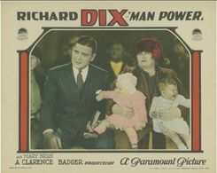 Richard Dix, Louise Long, and George Marion Jr. in Man Power (1927)
