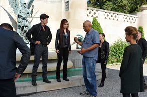 Owen Roth and Susanna Fournier in Shadowhunters (2016)