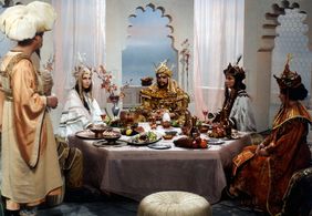 Jirí Bartoska and Zora Jandová in Chán Sulejmán a víla Fatmé (1985)