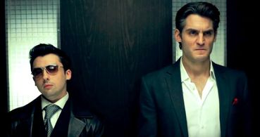 Chris M Kauffmann and Michael Bruscasco in Going Down