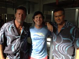 Bruce Campbell and Christopher Parker