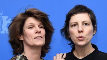 Laura Benson and Adina Pintilie at an event for Touch Me Not (2018)