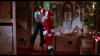 Toni Nero, Randy Stumpf, and Robert Brian Wilson in Silent Night, Deadly Night (1984)