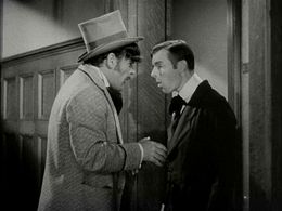 Brian Donlevy and Joe Twerp in In Old Chicago (1938)