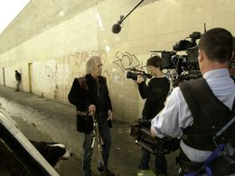 David Carradine and Gabriel Sunday in My Suicide (2009)