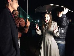 Kyle Misak, Brit MacRae, Trevor Penn, and Gavin Velez in The Acorn (2018)