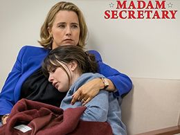 Téa Leoni and Kathrine Herzer in Madam Secretary (2014)