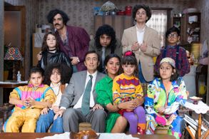 Bijan Daneshmand and Niousha Noor in The Persian Version (2023)