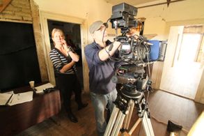 Her Telling Heart set - Director Heidi Philipsen