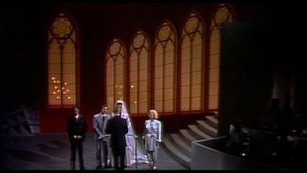 Robert De Niro and Diahnne Abbott in The King of Comedy (1982)