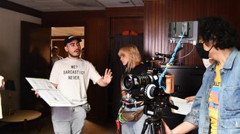 Behind the scenes from the Short Film “As I Promised You,” directed by Samuel Vargas.