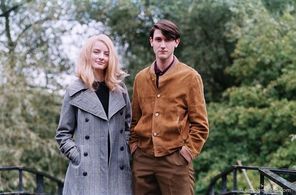 Dakota Blue Richards and Lewis Peek in Endeavour (2012)