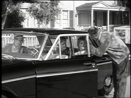 Herbert Anderson, Gale Gordon, Gloria Henry, Jay North, and Sara Seegar in Dennis the Menace (1959)