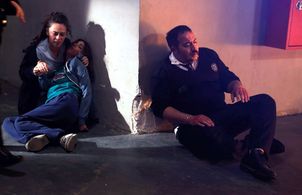 Demet Evgar, Ceren Moray, and Hüseyin Turunç in The Yard: 41.Bölüm (2019)