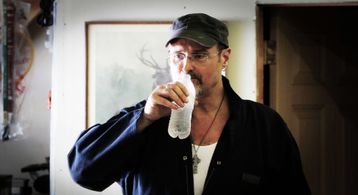 The Narrow Road ~ Vlad stays hydrated.