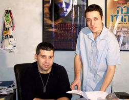 Director / producer Evgeny Afineevsky and producer Igor Zektser