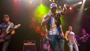 Chris Oliver (aka Chris O) performing at House Of Blues.