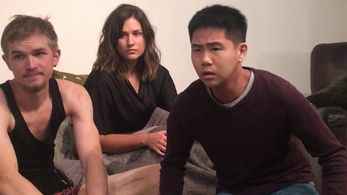 Charles, Jacqueline, and Christian in GREAT SOLO TOWN