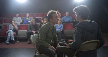 Bram Barouh and Sol Mason in Simple Being.