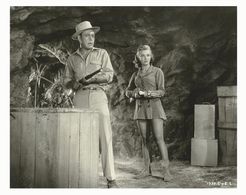 Phyllis Coates and Myron Healey in Panther Girl of the Kongo (1955)