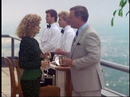 Larry Hagman and Sheree J. Wilson in Dallas (1978)