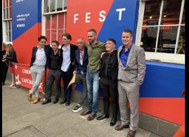 Premier for Schemers Edinburgh International Film Festival 2019. Me far right.