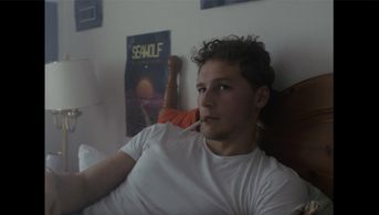 James G. Nunn on the set of SEAWOLF