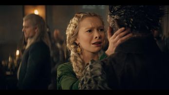 Gaia playing Pavetta in The Witcher