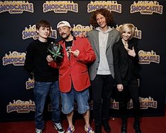 Kevin Smith, Jasmine Day, Randy Rochford, and Calvin T. Shepherd in Safe House 1618 (2021)