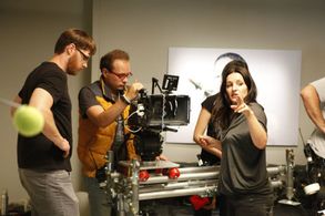 With cinematographer Yan Rimsha