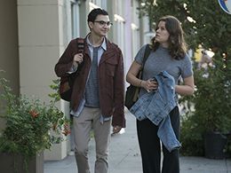 Sosie Bacon and Marwan Salama in Here and Now (2018)