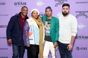 Radha Blank, Jordan Fudge, Lena Waithe, and Rishi Rajani
