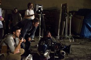 On the set of “Cargo”