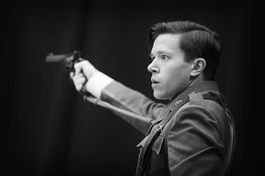 Jassa Ahluwalia as Thomas Dixon-Wright in rehearsals for play WIPERS (World Premiere)