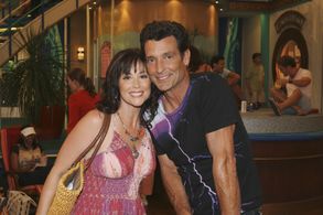 Kim Rhodes and Robert Torti in The Suite Life on Deck (2008)