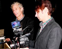 Scott McGehee and David Siegel at an event for What Maisie Knew (2012)