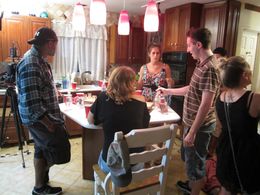 Gerald Yelverton, Olga Nechaeva, Kevin Austra, Bonnie von Duyke, and J.J. Harman in Awesome Movie (2013)