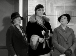 Violet Farebrother, Clare Greet, and Drusilla Wills in Murder! (1930)